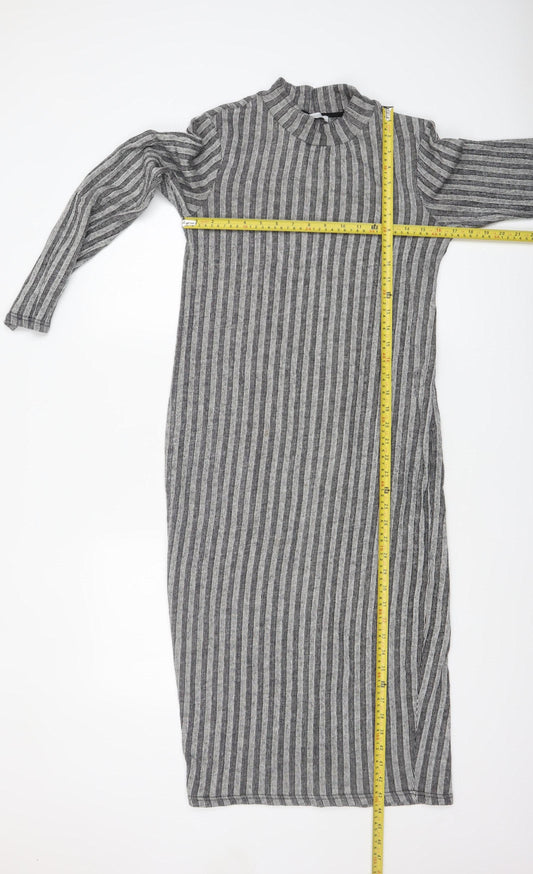 Womens UK Size L Zara Bodycon Dress