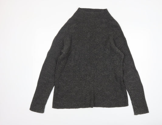 Womens UK Size 10 John Lewis & Partners Grey Pullover Jumper