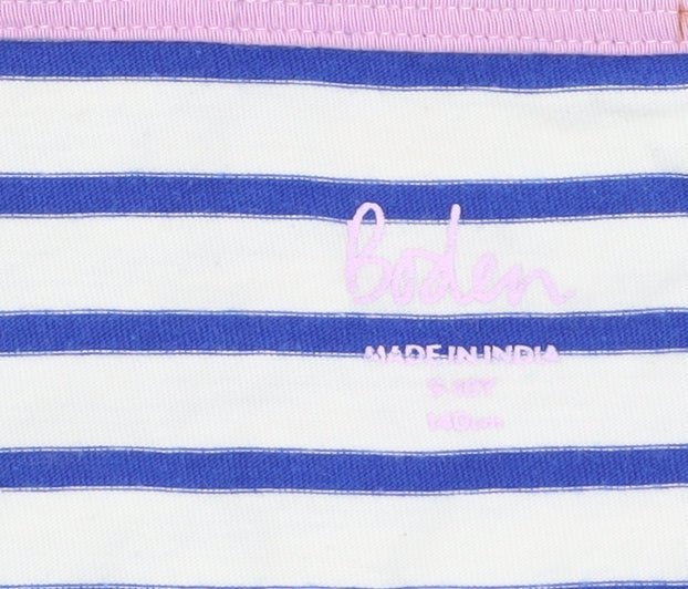 Girls UK Size 9-10 Years Boden Multicoloured Basic T-Shirt