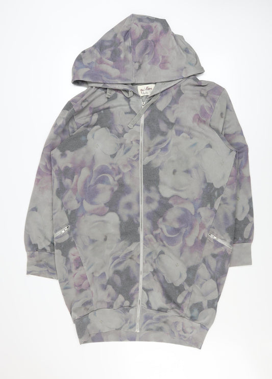 Womens UK Size S A Postcard From Brighton Grey Yoga Walking Gym & Training Jacke