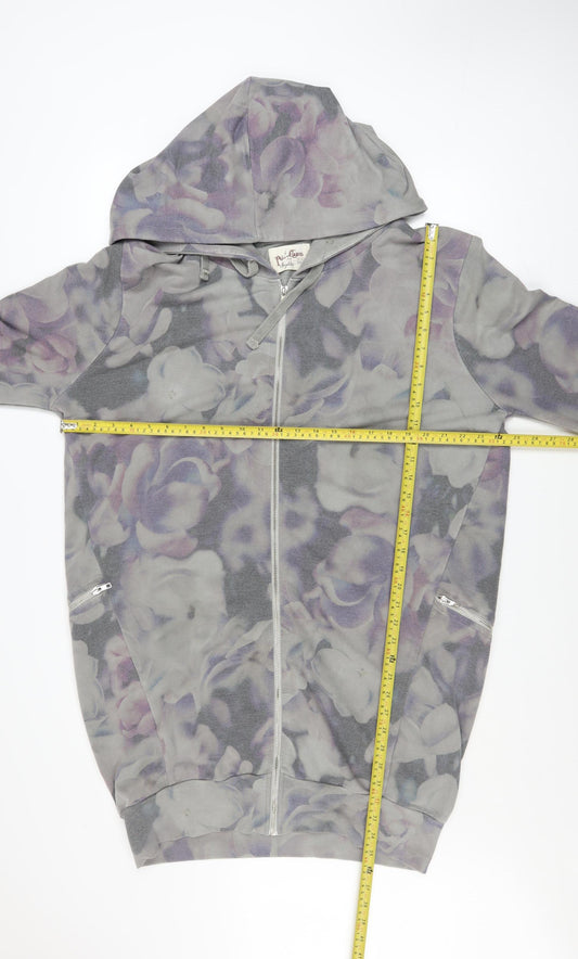 Womens UK Size S A Postcard From Brighton Grey Yoga Walking Gym & Training Jacke