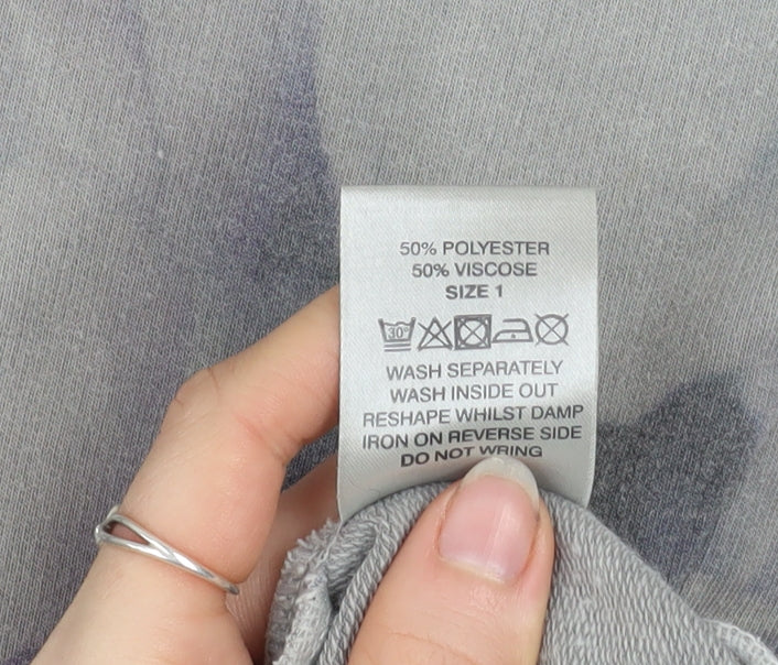Womens UK Size S A Postcard From Brighton Grey Yoga Walking Gym & Training Jacke