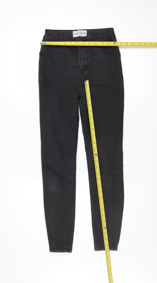 New Look Women's Black High Waist Super Skinny Jeans Size 6