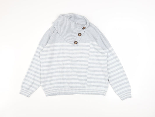 Womens UK Size 18 Roman Grey Pullover Jumper