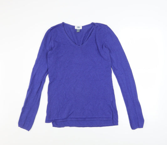 Womens UK Size S Old Navy Purple Pullover Jumper