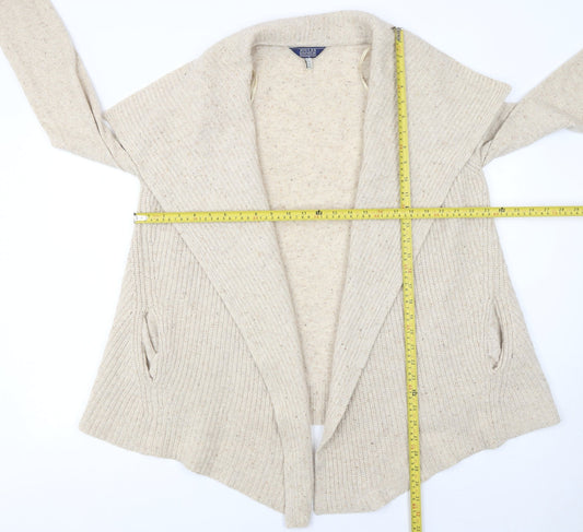 Womens UK Size 10 Joules Beige Cardigan Jumper