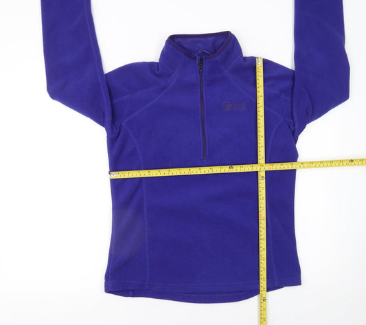 Womens UK Size 12 North Ridge Purple Pullover Sweatshirt