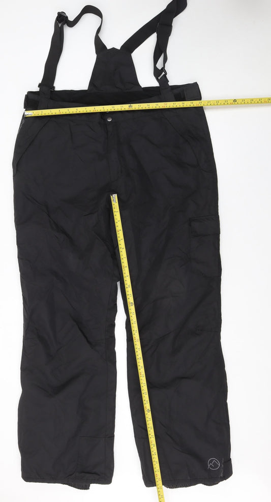 Mens UK Size 3XL Lhotse Regular Fit Snow Pants Black Trousers