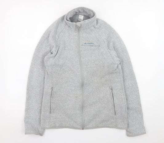 Mens UK Size L Quechua Grey Fleece