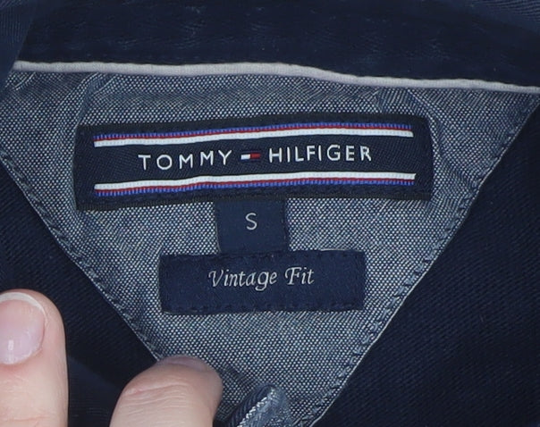 Mens UK Size S Tommy Hilfiger Cotton Polo Shirt