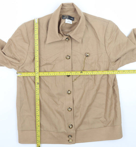 Girls UK Size 14 Years Riddella Beige Basic Jacket