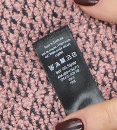 Womens UK Size M George Pink Cardigan Jumper