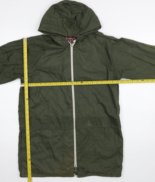 Mens UK Size 34 Regatta Green Rain Coat