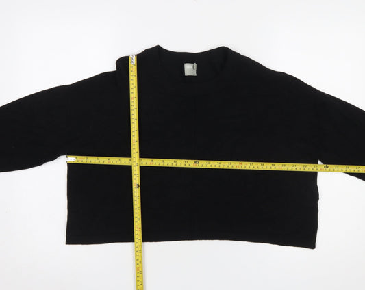 Womens UK Size 12 ASOS Black Pullover Jumper