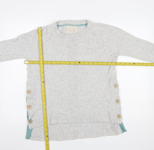 Womens UK Size 12 White Stuff Grey Pullover Jumper