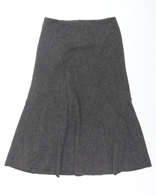 Womens UK Size 14 BHS A-Line Tweed Skirt