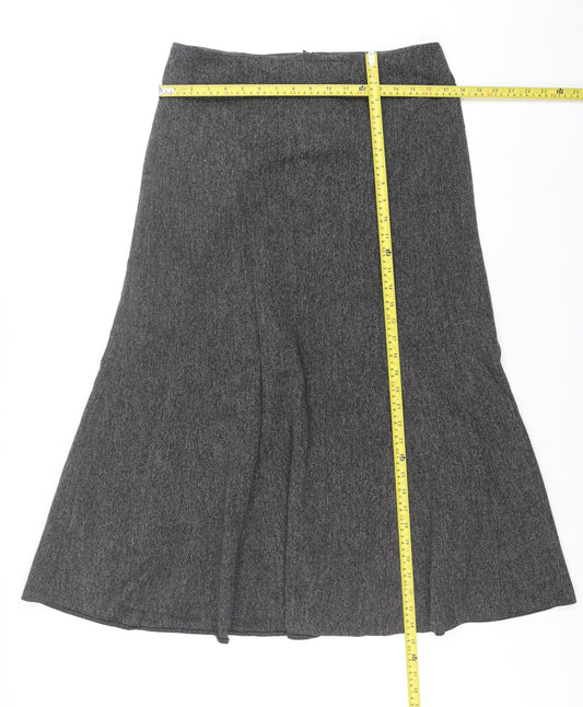 Womens UK Size 14 BHS A-Line Tweed Skirt