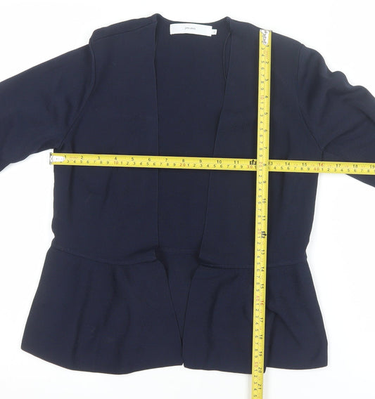 Womens UK Size 12 John Lewis Blue Cardigan Jumper