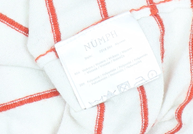 Womens UK Size M Nümph Ivory Pullover Jumper
