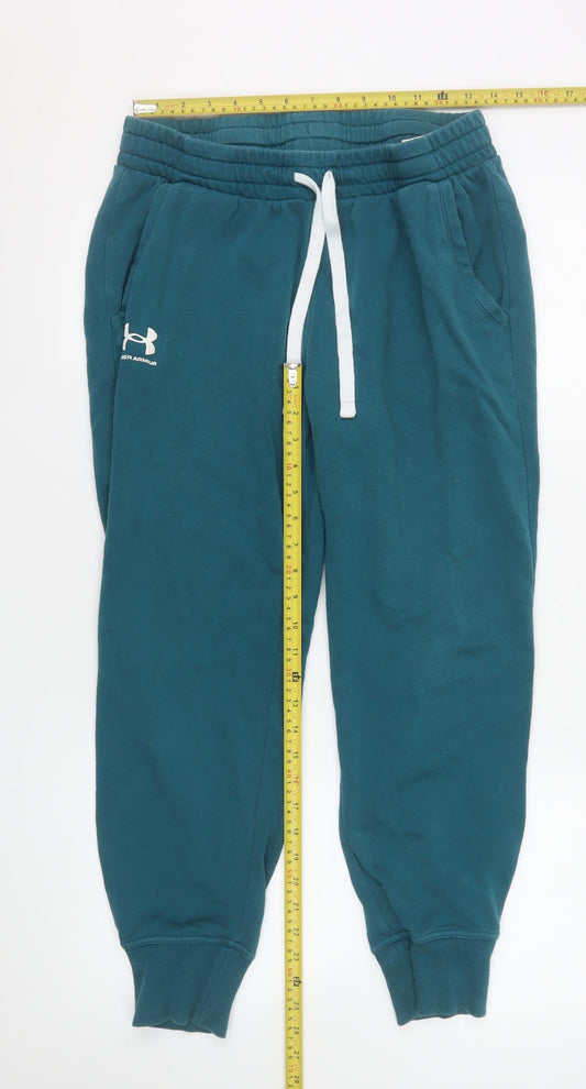 Womens UK Size L Under armour Relaxed Fit Jogger Blue Trousers