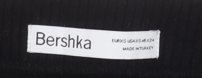 Womens UK Size XS Bershka Straight & Pencil Jersey Skirt