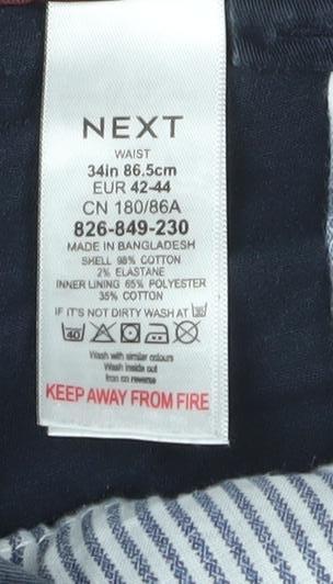 Mens UK Size L NEXT Regular Fit Chino Shorts