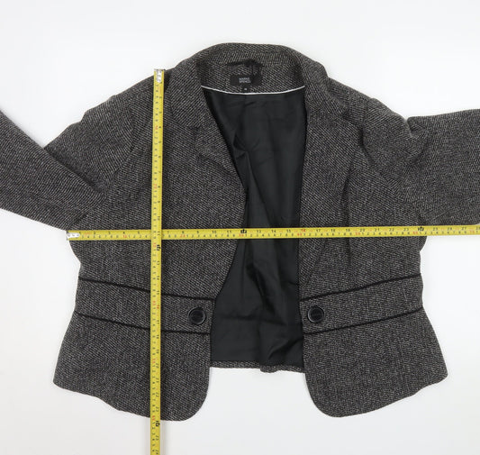 Womens UK Size 22 Marks and Spencer Plus Grey Blazer
