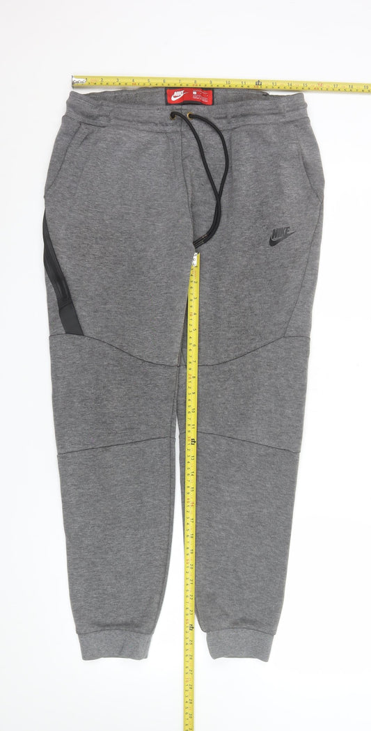 Mens UK Size M Nike Regular Fit Jogger Grey Trousers
