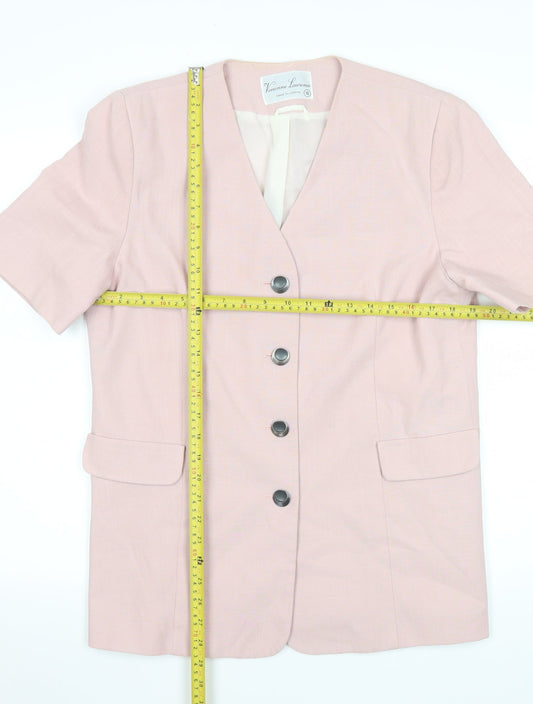 Womens UK Size 16 Vivienne Lawrence Pink Classic Blouse