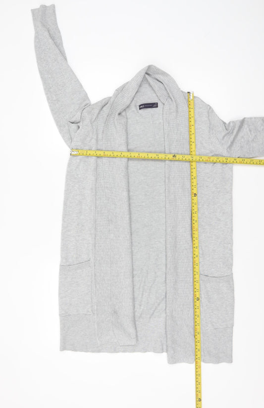 Womens UK Size XS Marks and Spencer Grey Cardigan Jumper