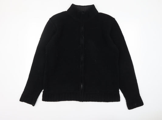 Mens UK Size L Urban Spirit Black Basic Jacket