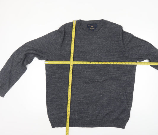Mens UK Size XL Paul Costelloe Grey Pullover Jumper