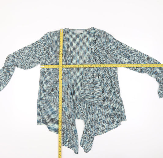 Womens UK Size M Wallis Blue Cardigan Jumper