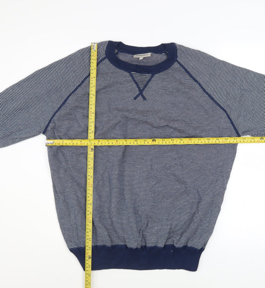 Mens UK Size XL Haworth Blue Pullover Jumper