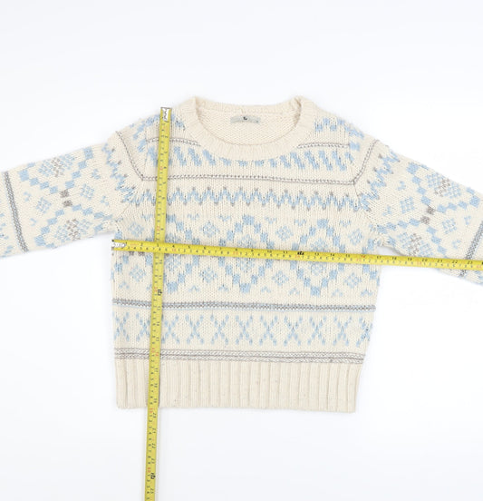 Womens UK Size 10 TU Ivory Pullover Jumper