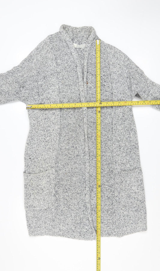 Womens UK Size 8 The White Company Grey Cardigan Jumper