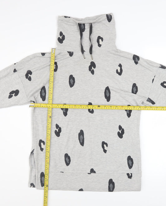 Womens UK Size 10 Marks and Spencer Grey Pullover Sweatshirt