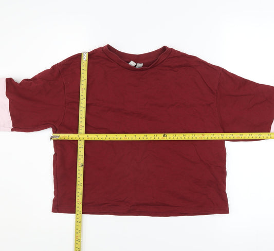 Womens UK Size 8 ASOS Red Pullover Sweatshirt