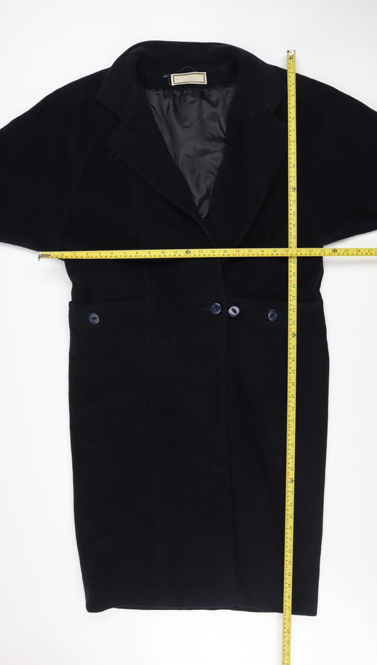 Womens UK Size 14 Mansfield Black Overcoat