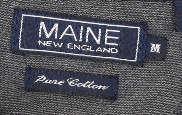 Mens UK Size M Maine New England 100% Cotton Polo Shirt