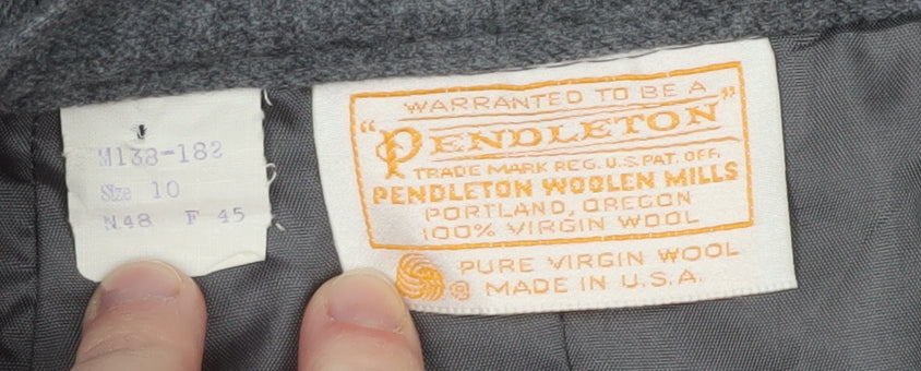 Womens UK Size 10 Pendleton Straight & Pencil Tweed Skirt