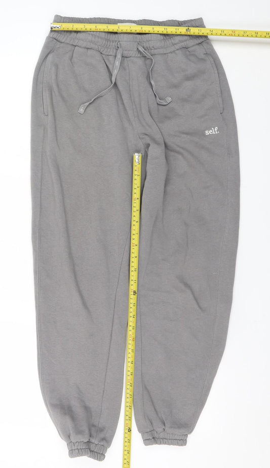 Mens UK Size S NEXT Regular Fit Jogger Grey Trousers