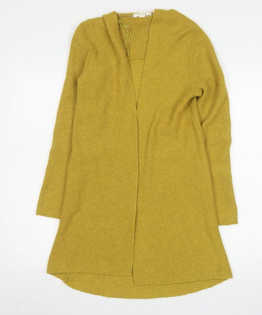 Womens UK Size 6 White Stuff Yellow Cardigan Jumper