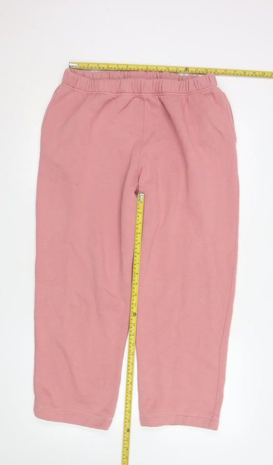 Womens UK Size XL Country Collection Regular Fit Sweatpants Pink Trousers