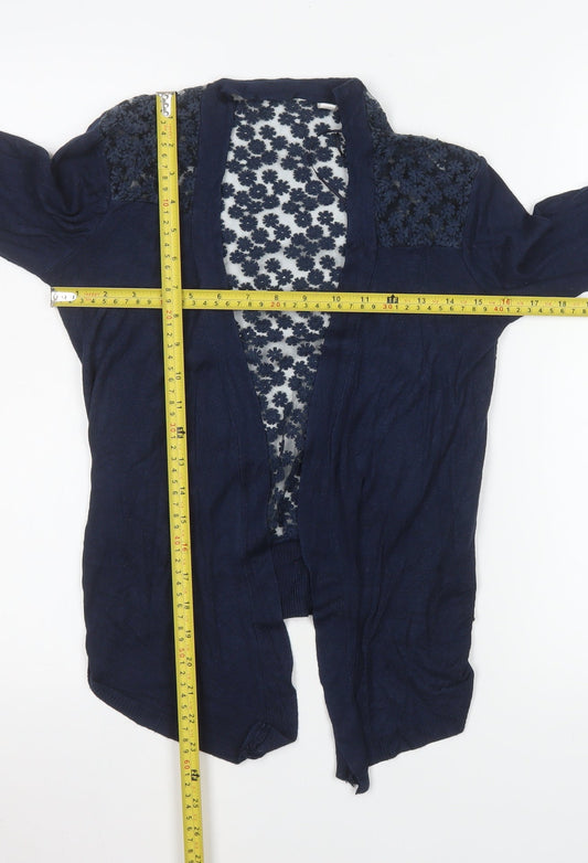 Womens UK Size M Misumi Blue Cardigan Jumper
