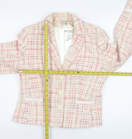 Womens UK Size 14 Etam Regular Multicoloured Blazer