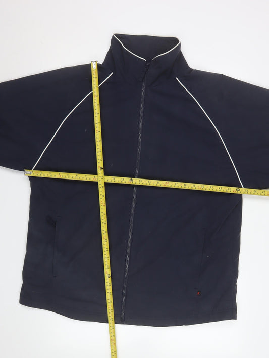Trutex Sport Men's Blue XL Basic Full Zip Jacket with Pockets