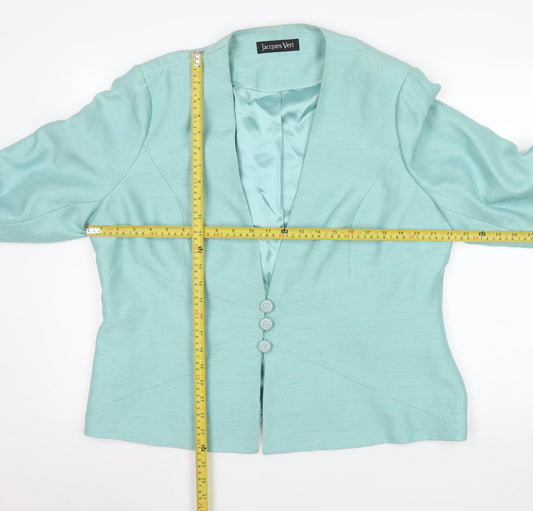 Womens UK Size 20 Jacques Vert Regular Blue Blazer
