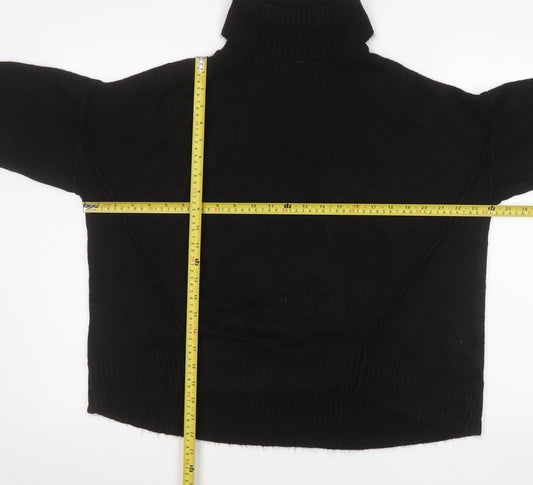 Womens UK Size S New Look Black Pullover Jumper