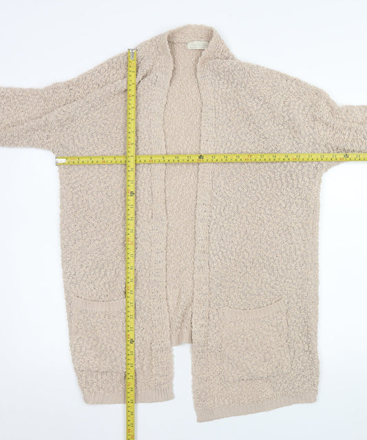 Womens UK Size XL Jolie & Joy Beige Cardigan Jumper